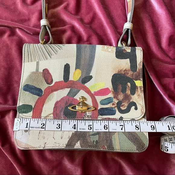 *SOLD* VIVIENNE WESTWOOD • RARE AUTHENTIC GENUINE LEATHER FLORA & FAUNA HANDBAG - Picture 14 of 16